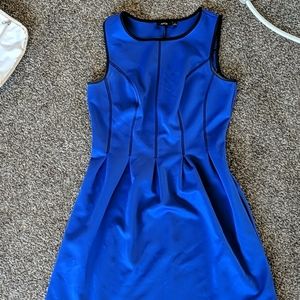 Blue dress